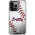 MLB Atlanta Braves Game Ball iPhone 15 Pro Clear Case
